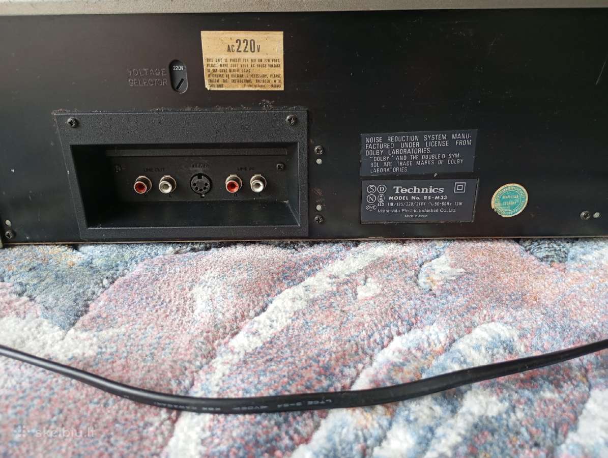 Technics m33 - nuotraukos Nr. 7