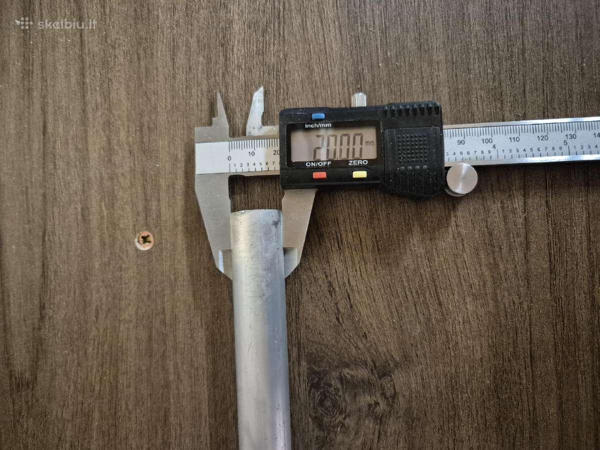 Aliuminio strypas 20mm Pa38 Aw-6060