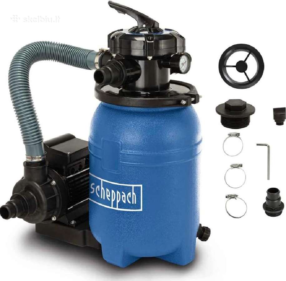 Baseinų filtrų sistema Psfa15 Scheppach