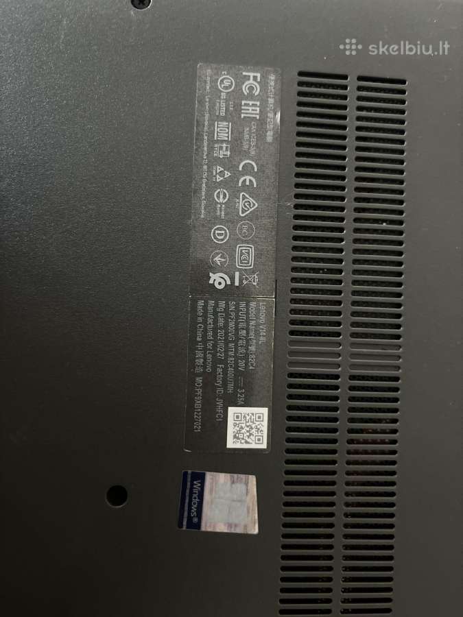 Lenovo V14 i3-1005g1 / 8gb RAM / 256gb SSD - nuotraukos Nr. 5