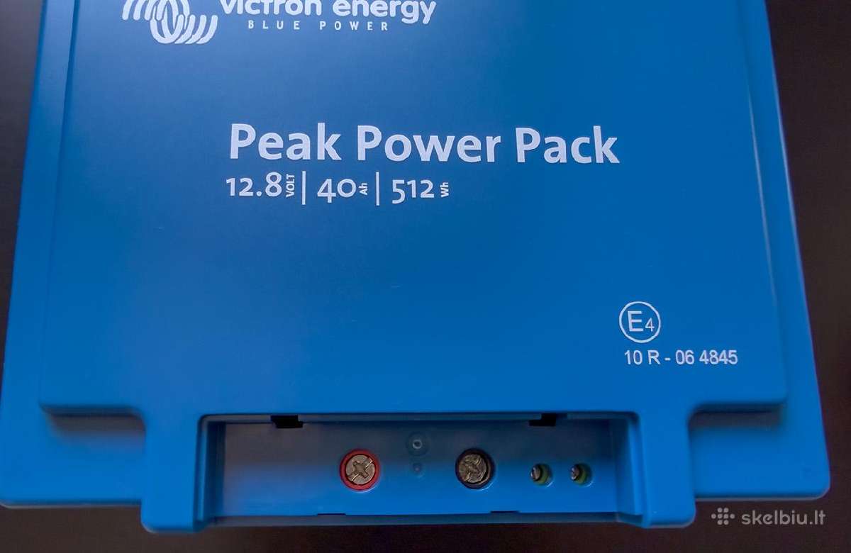 Profesionalus Victron Peak Power Pack 12,8v 512wh - nuotraukos Nr. 4