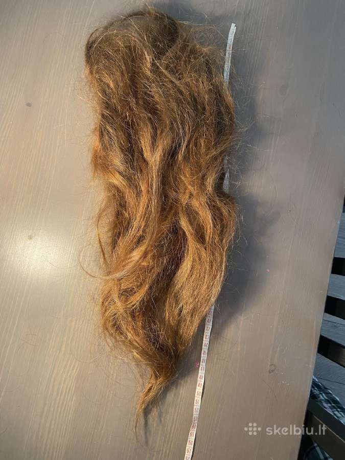 100% Natūralūs raudono spalvos plaukai, 73 g.