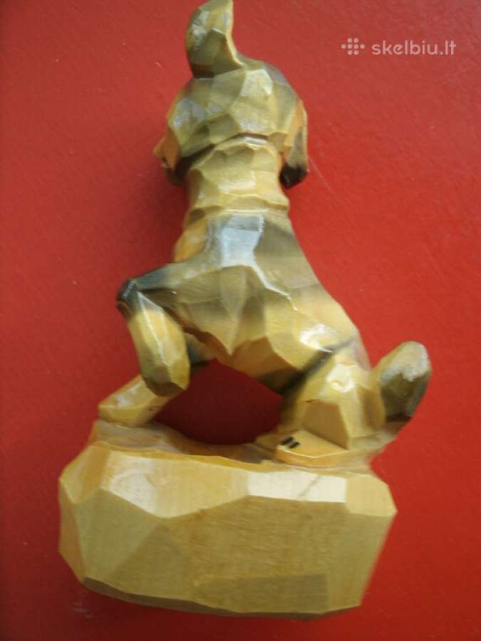 Senovinė medinė figūrėlė - nuotraukos Nr. 4