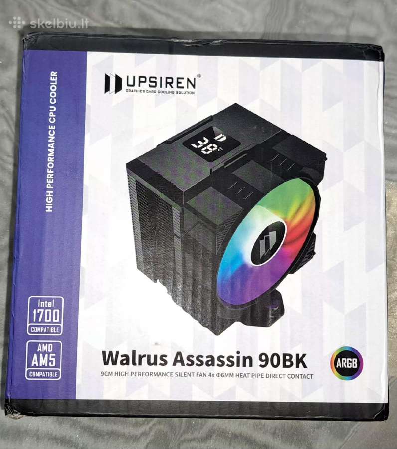 Cpu cooler upsiren walrus assassin 90bk