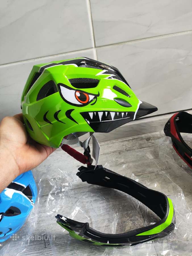 Vaikiškas Šalmas motociklui dviračiui vaikams - nuotraukos Nr. 6