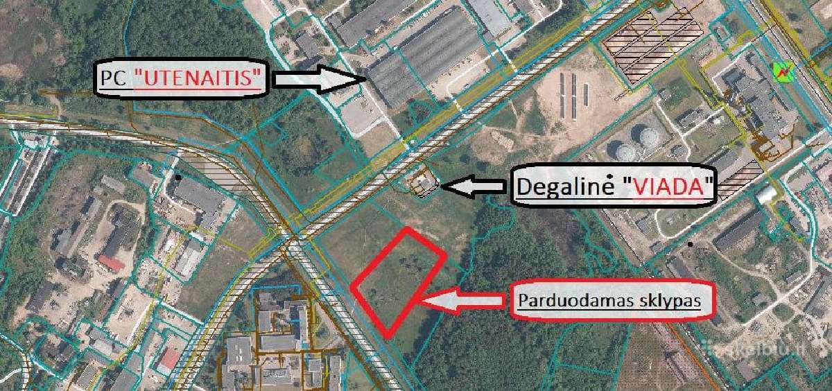 Parduodamas Komercinės Paskirties Sklypas Utenoje, - nuotraukos Nr. 8