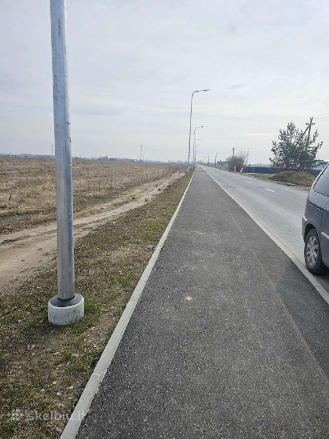17a sklypas Šlapšilėje, asfaltuota Statybininkų g.