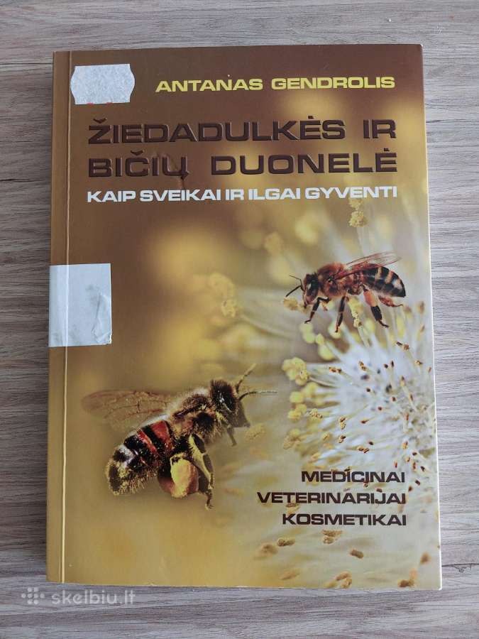 Knyga Žiedadulkės ir bičių duonelė