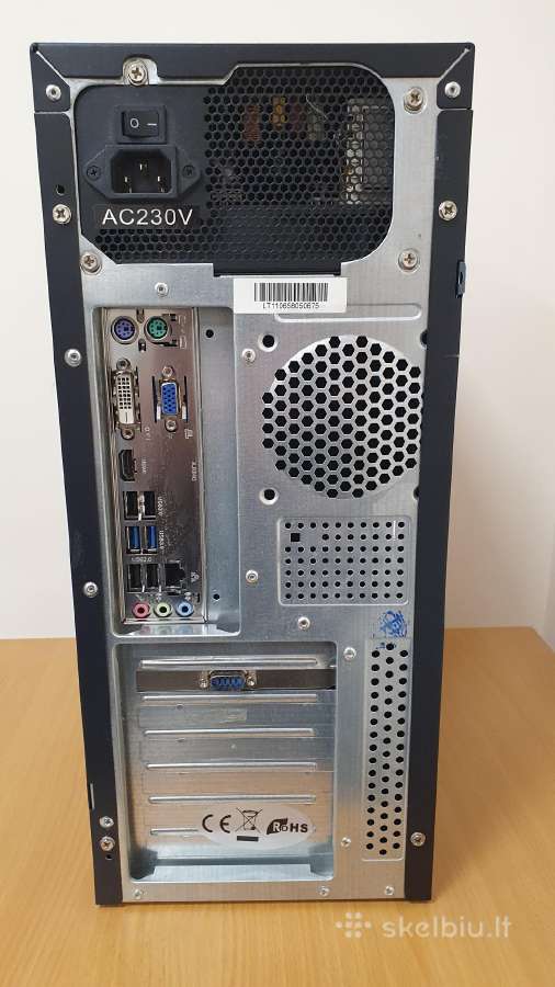 Kompiuteris: I3 4gb RAM SSD 112 GB - nuotraukos Nr. 3