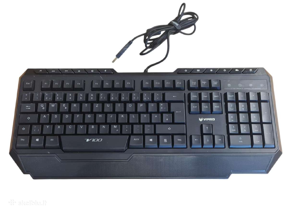 Roccat Isku Roc-12-720 Illuminated Gaming Keyboard - nuotraukos Nr. 17