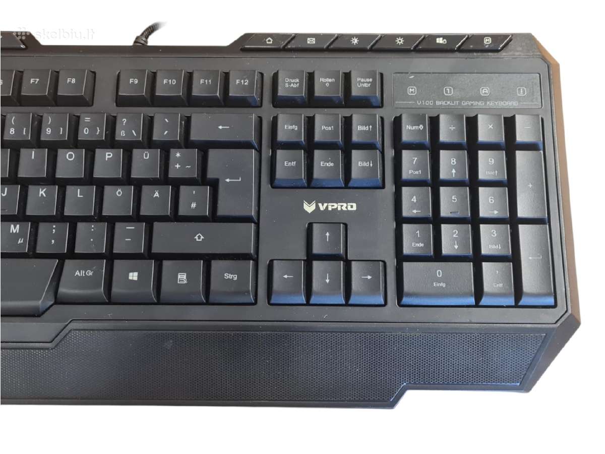 Roccat Isku Roc-12-720 Illuminated Gaming Keyboard - nuotraukos Nr. 19