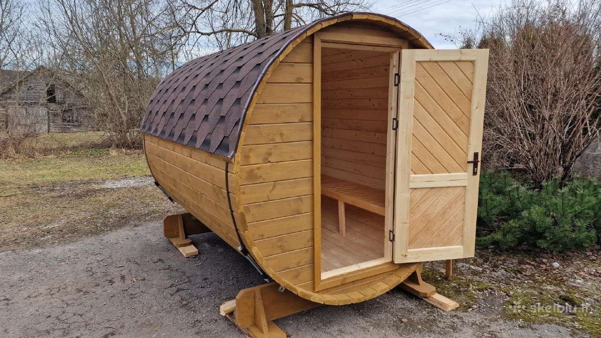 5 metrų ilgio bačka pirtis su priepirčiu - nuotraukos Nr. 9