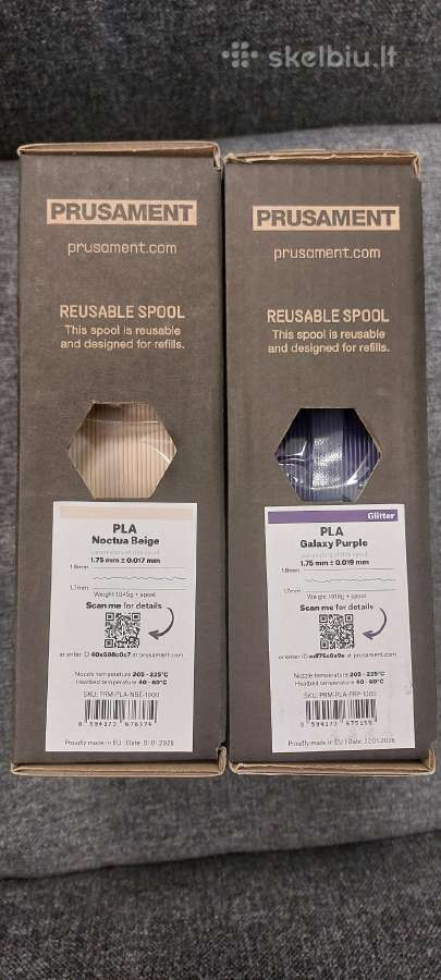 3D Filament Pla (Prusament Nfc) - nuotraukos Nr. 2