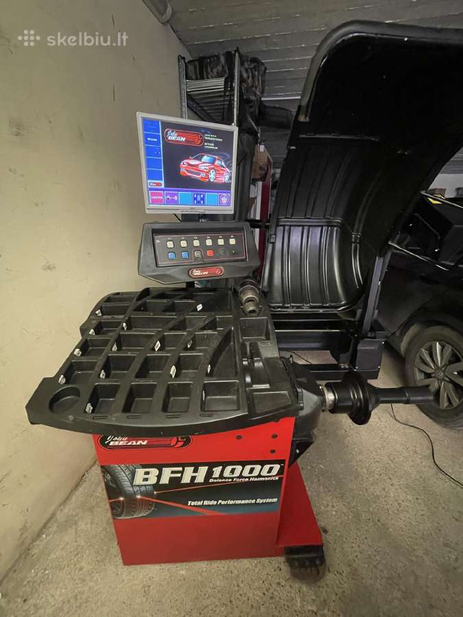 John Bean bfh1000 balansavimo staklės