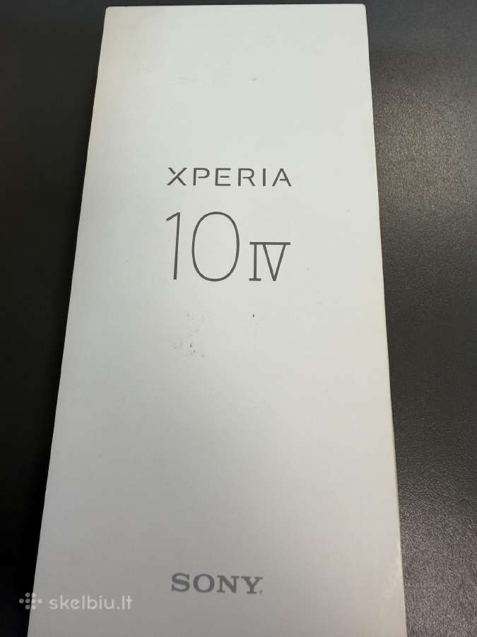 Sony Xperia 10 Iv Dual Sim 128gb 6gb RAM naujas - nuotraukos Nr. 2