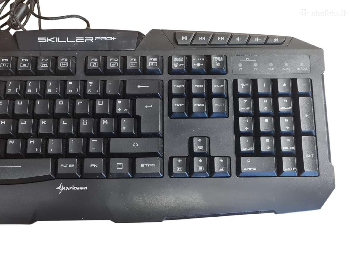 Roccat Isku Roc-12-720 Illuminated Gaming Keyboard - nuotraukos Nr. 27