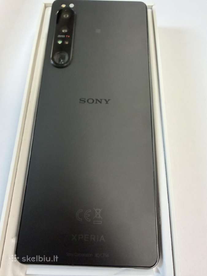 Mobilusis telefonas Sony Xperia 1 Iv Black komplek - nuotraukos Nr. 2