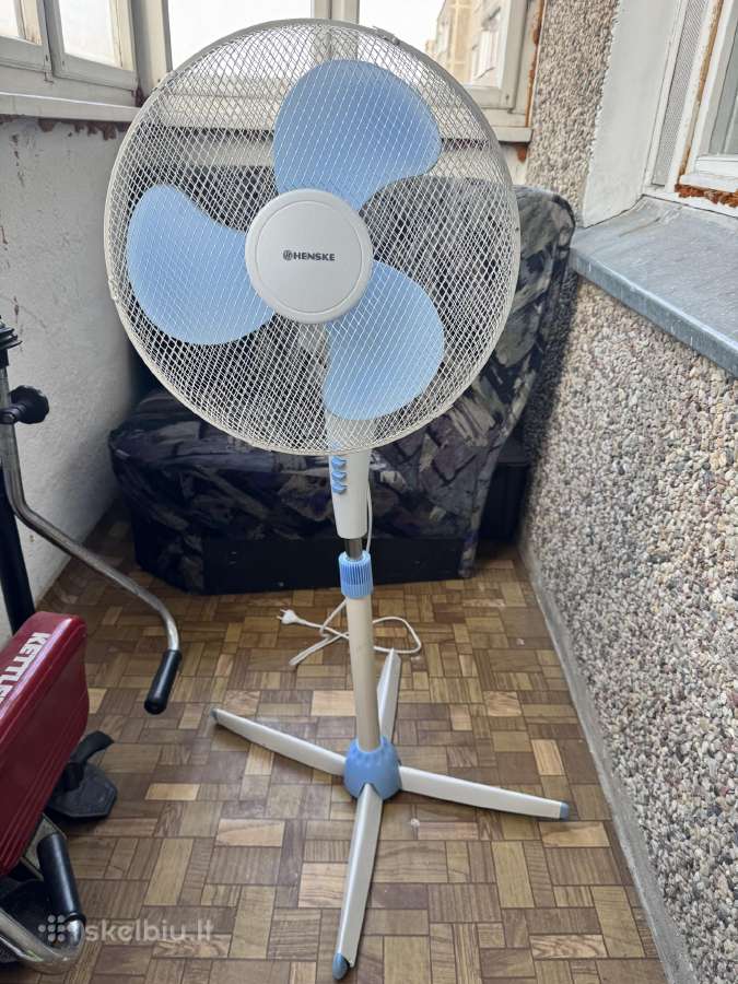 Ventiliatorius elektrinis pastatomas reguliuojamas