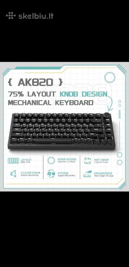 Gaming mechaninė klaviatūra