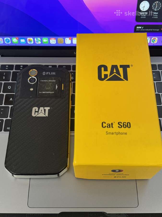 Cat S60 termovizorius su Garantija