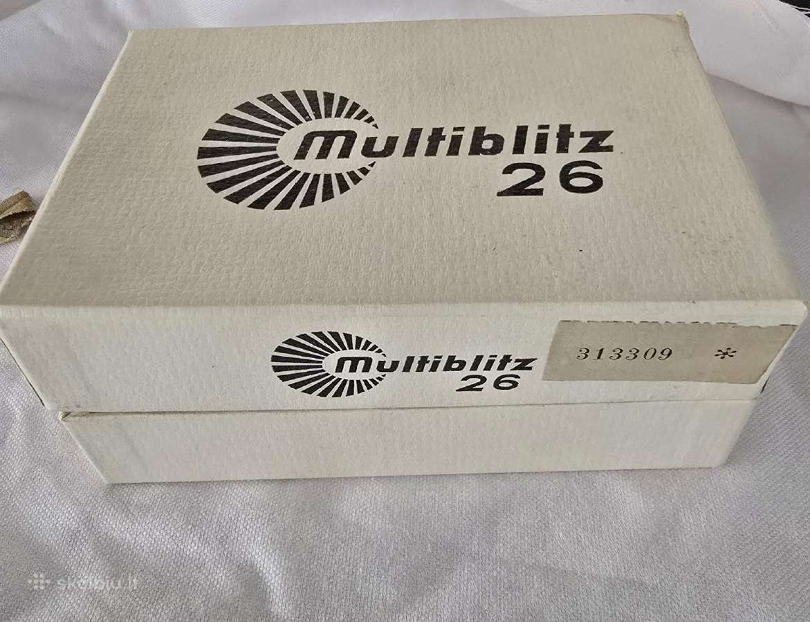Vintažinė „Multiblitz 26“ blykstė. - nuotraukos Nr. 5