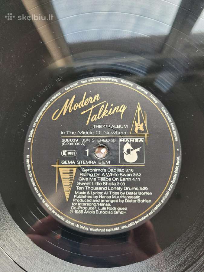 Vinilinės (Lp) plokštelės - nuotraukos Nr. 30