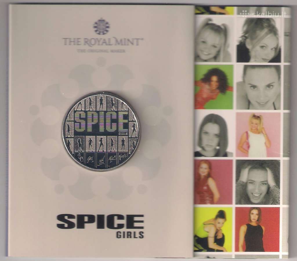 Muzikos legendos - Spice Girls 2026 5£ Bu Nuolaida
