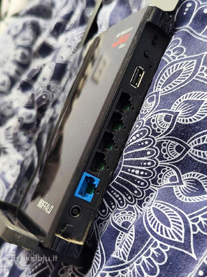 Maršrutizatorius 1gbps, Wi-fi N 2.4/5ghz Buffalo - nuotraukos Nr. 3