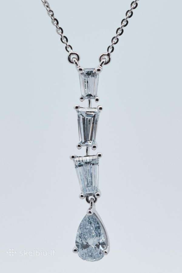 Aukso pakabukas su LG deimantais (1.81ct)