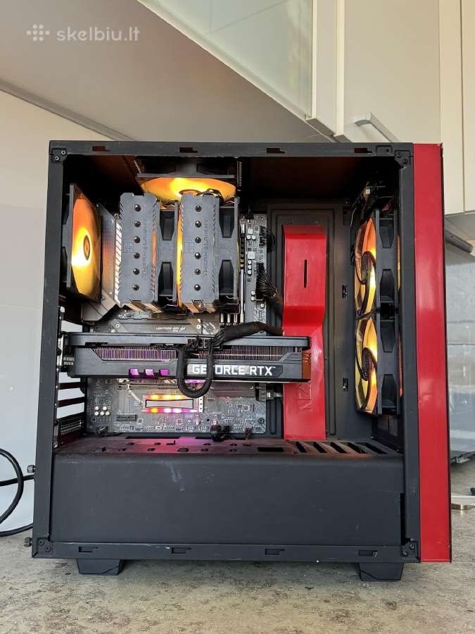 Ryzen 7 5700x3d Rtx 3070 Ti 32gb RAM SSD 500gb - nuotraukos Nr. 3
