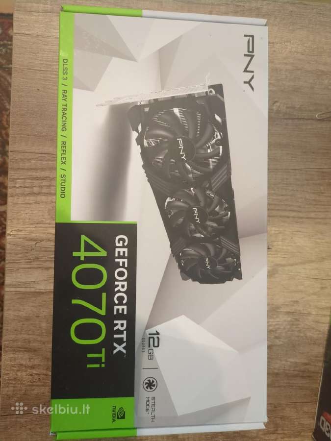 Pny Geforce Rtx 4070 Ti 12gb Verto Triple Fan