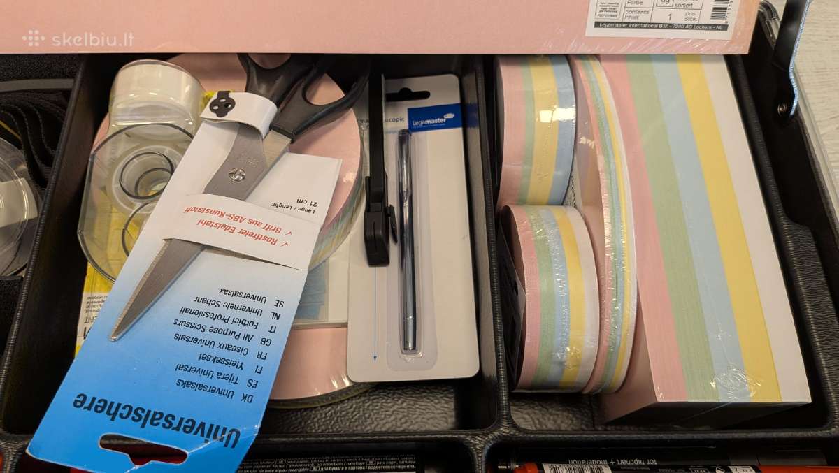 Legamaster prezentacijų lagaminas 60 Eur. - nuotraukos Nr. 8