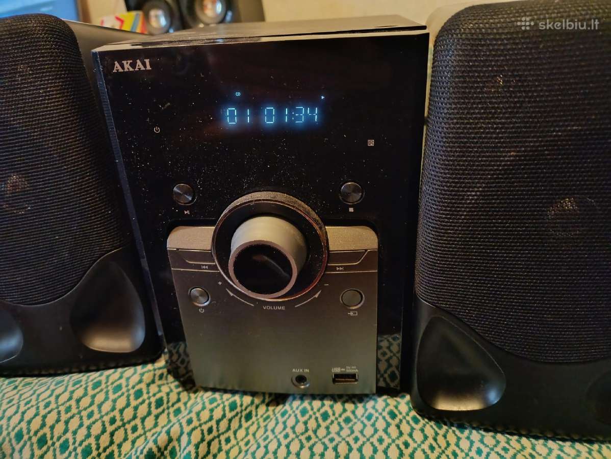 Akai, Centras CD,dvd,dvx,fm,aux,hdmi,usb-port,