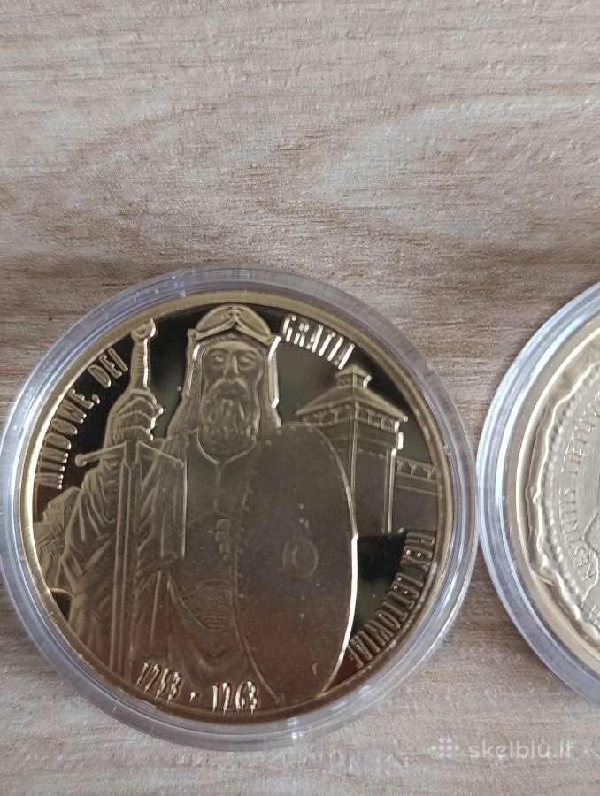 Monetarija paauksuoti medaliai