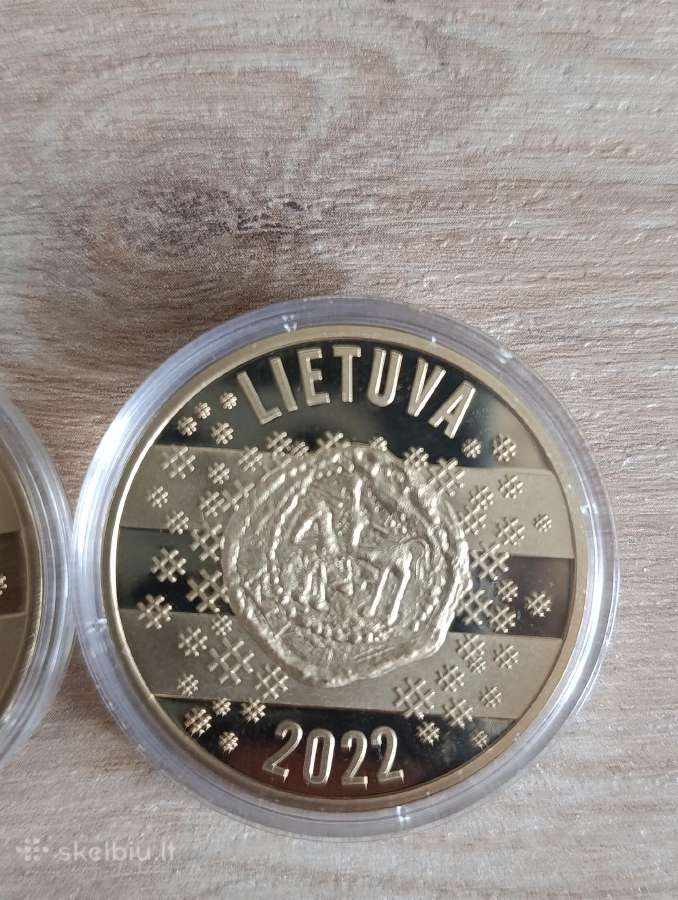Monetarija paauksuoti medaliai - nuotraukos Nr. 5