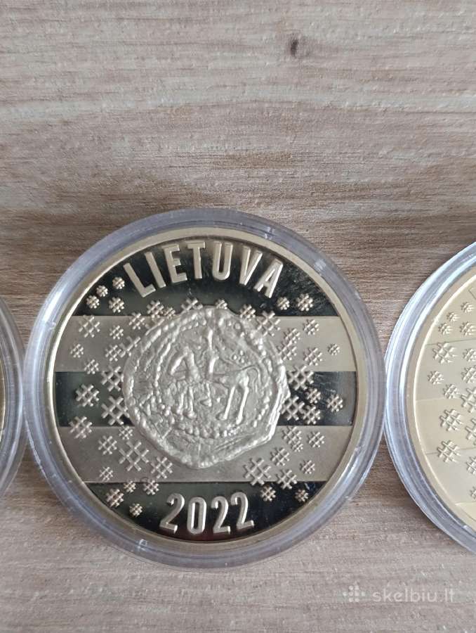 Monetarija paauksuoti medaliai - nuotraukos Nr. 7