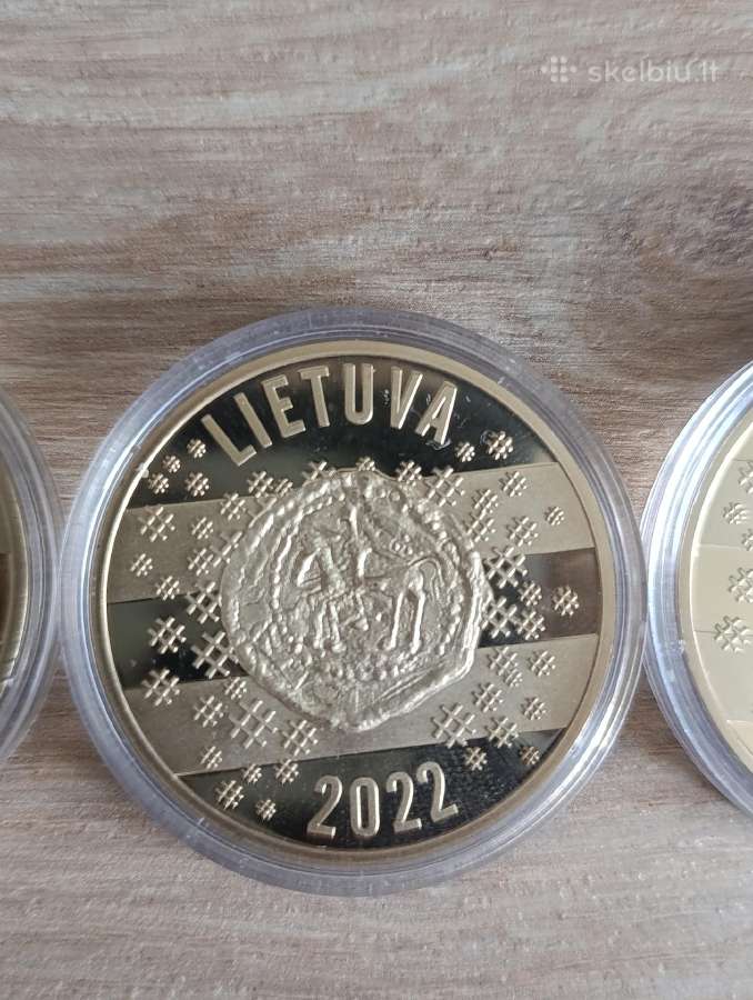 Monetarija paauksuoti medaliai - nuotraukos Nr. 8