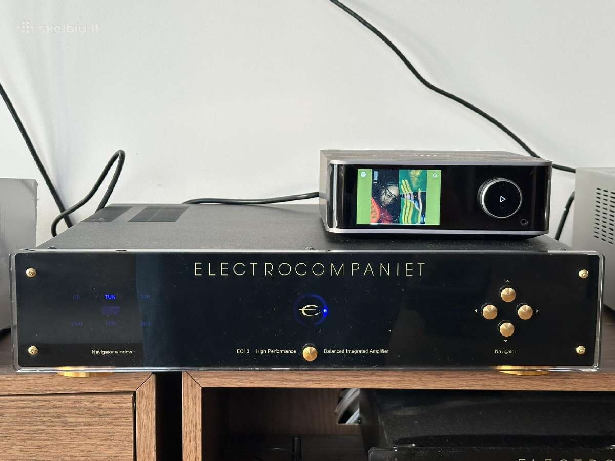 Electrocompaniet Eci-3 stereo stiprintuvas
