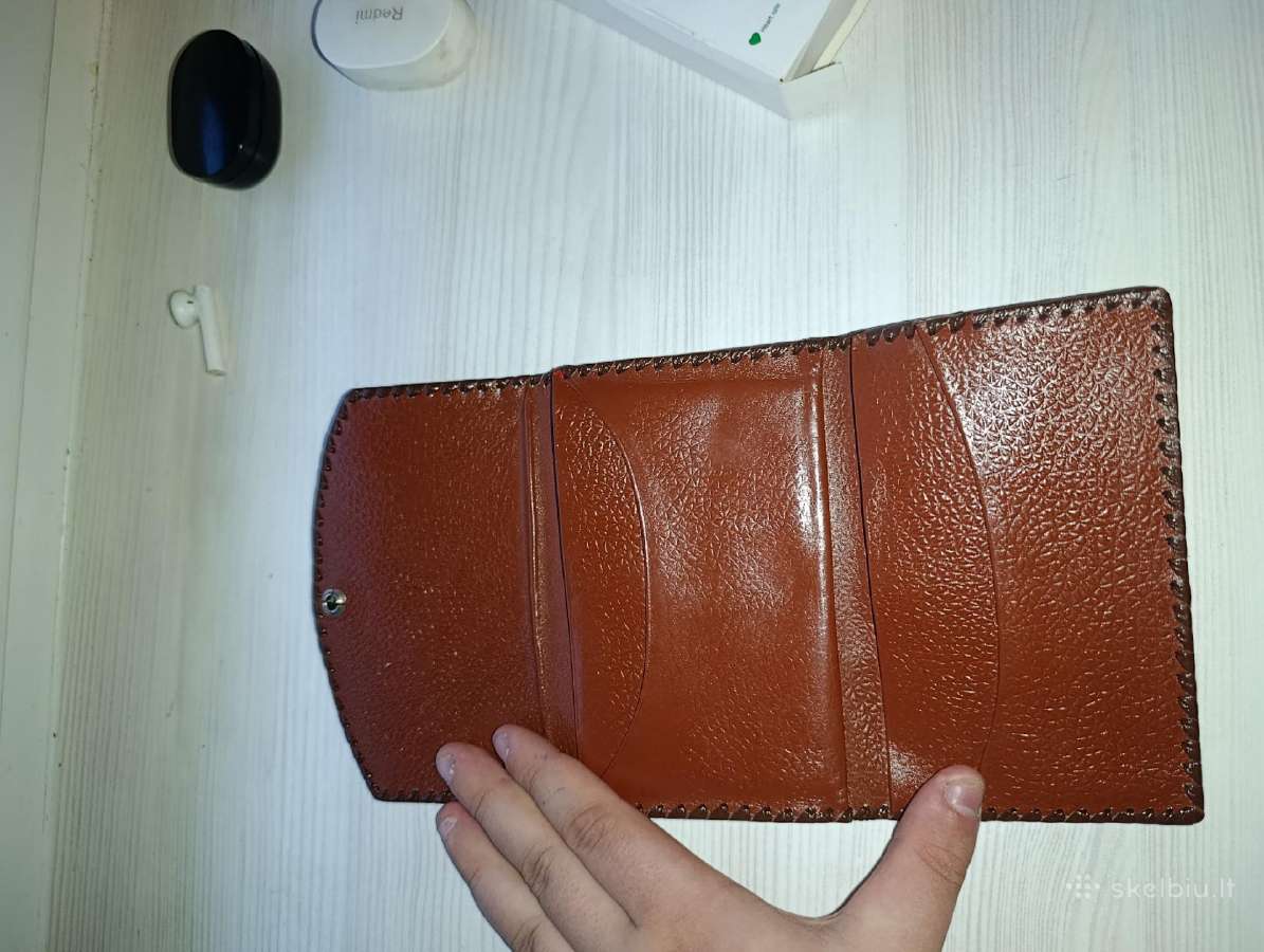 Sovietinės odinės piniginės - nuotraukos Nr. 6