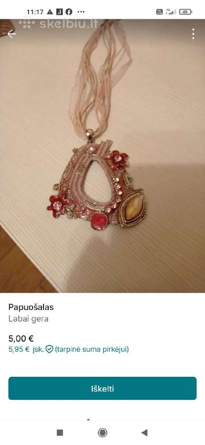Raudoni natūralios odos bateliai, 37 dydis - nuotraukos Nr. 6