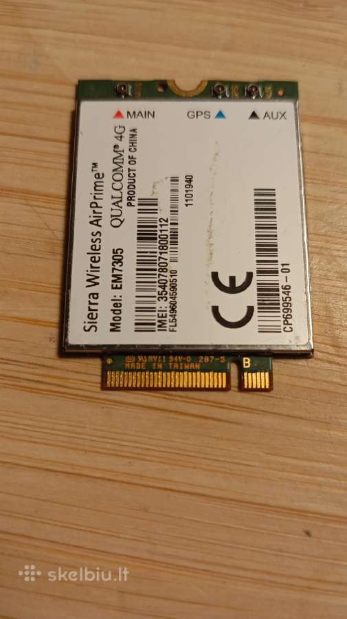 Sierra Wireless Airprime Em7305 4G Lte modulis - nuotraukos Nr. 2
