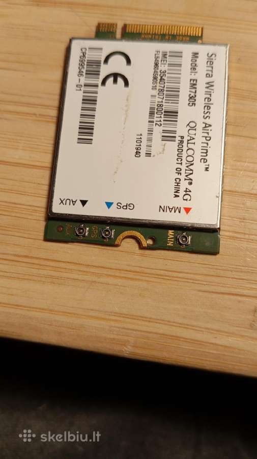 Sierra Wireless Airprime Em7305 4G Lte modulis - nuotraukos Nr. 4