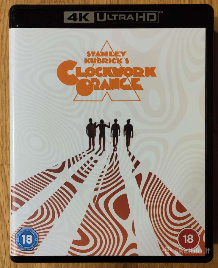 Clockwork Orange 4k Uhd Bluray diskas
