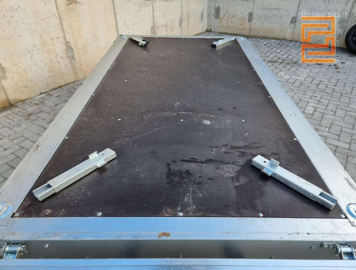Nauja 2.6x1.45m Dviašė Priekaba - nuotraukos Nr. 4