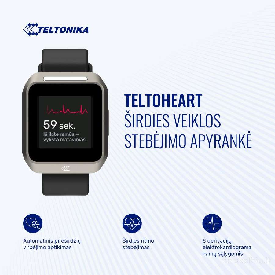 Teltoheart Teltonika apyrankė