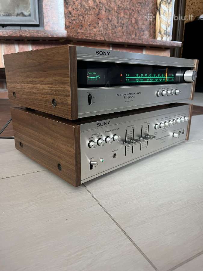 Sony Ta-1055 stiprintuvas St-5055 tiuneris - nuotraukos Nr. 4
