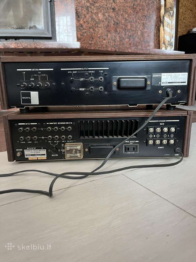 Sony Ta-1055 stiprintuvas St-5055 tiuneris - nuotraukos Nr. 9