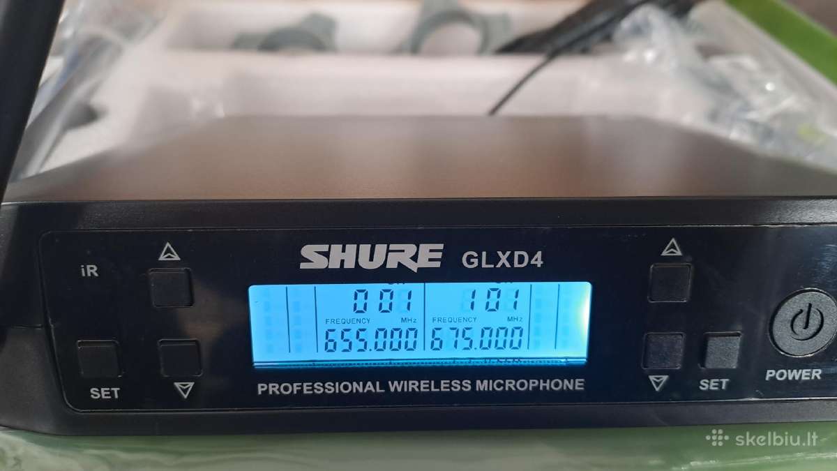 Mikrofonas Shure Beta 58a Glxd4 - nuotraukos Nr. 3