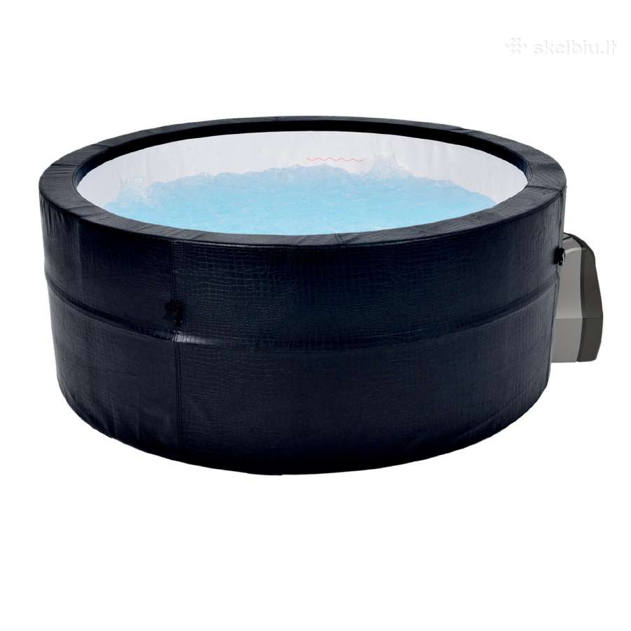Karkasinis džakuzi Avenli Spa Osaka Black Leather - nuotraukos Nr. 3