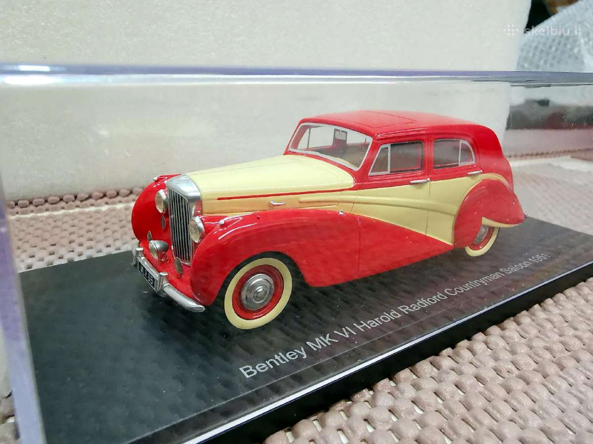 1:43 Angliškų (Bentley) Automobilių Modeliai - nuotraukos Nr. 9